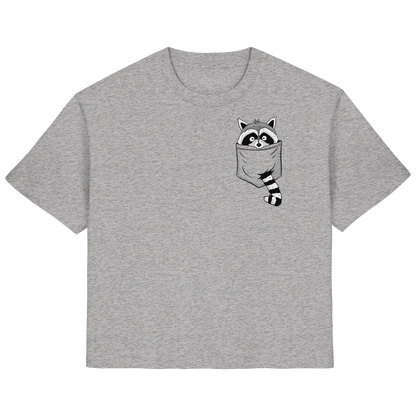 Waschbär in Deiner Tasche - Ladies Organic Shirt