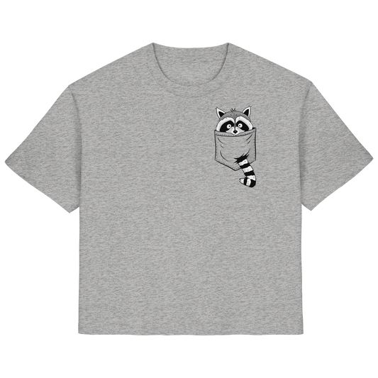 Waschbär in Deiner Tasche - Ladies Organic Shirt
