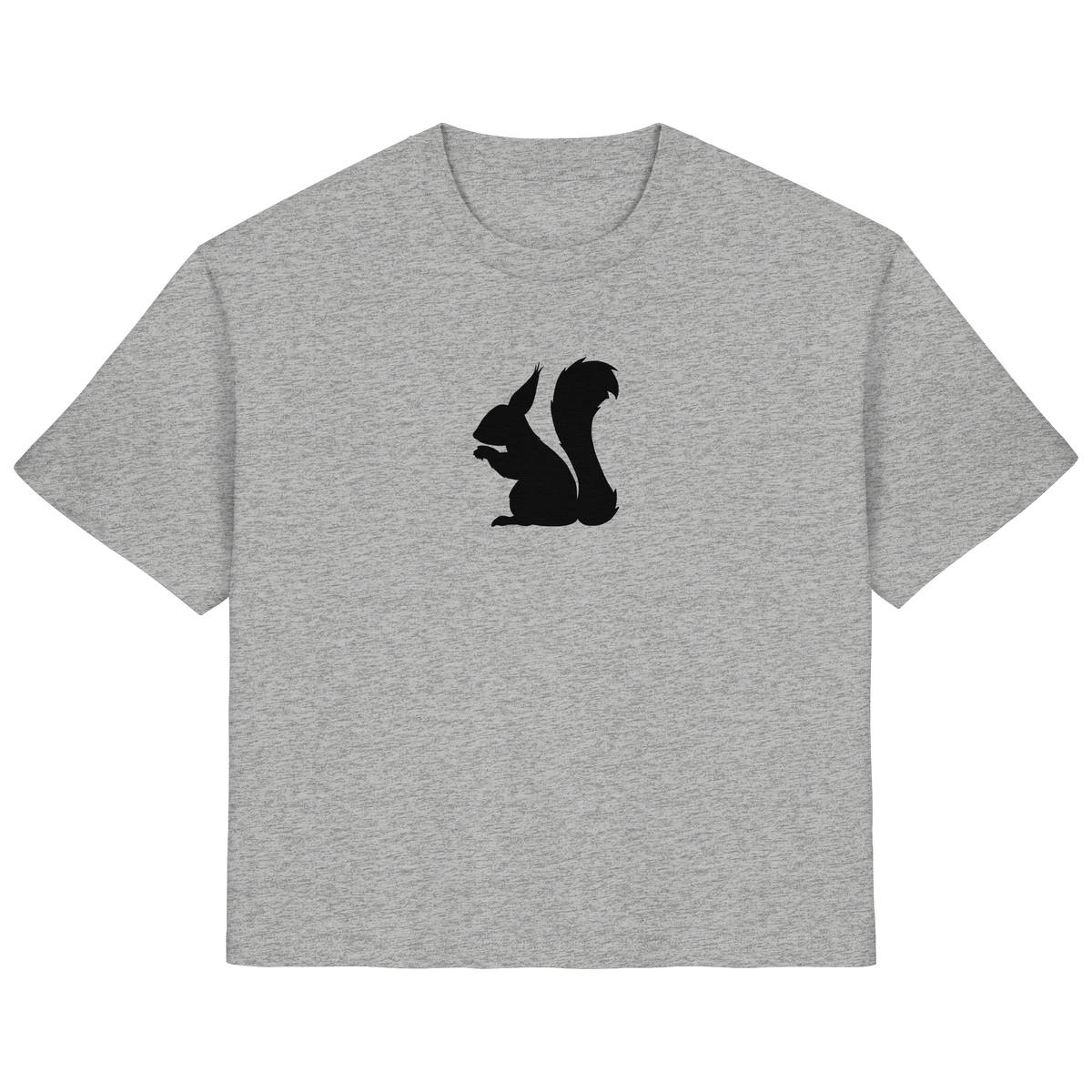 Eichhörnchen Silhouette - Ladies Organic Shirt