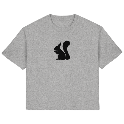 Eichhörnchen Silhouette - Ladies Organic Shirt
