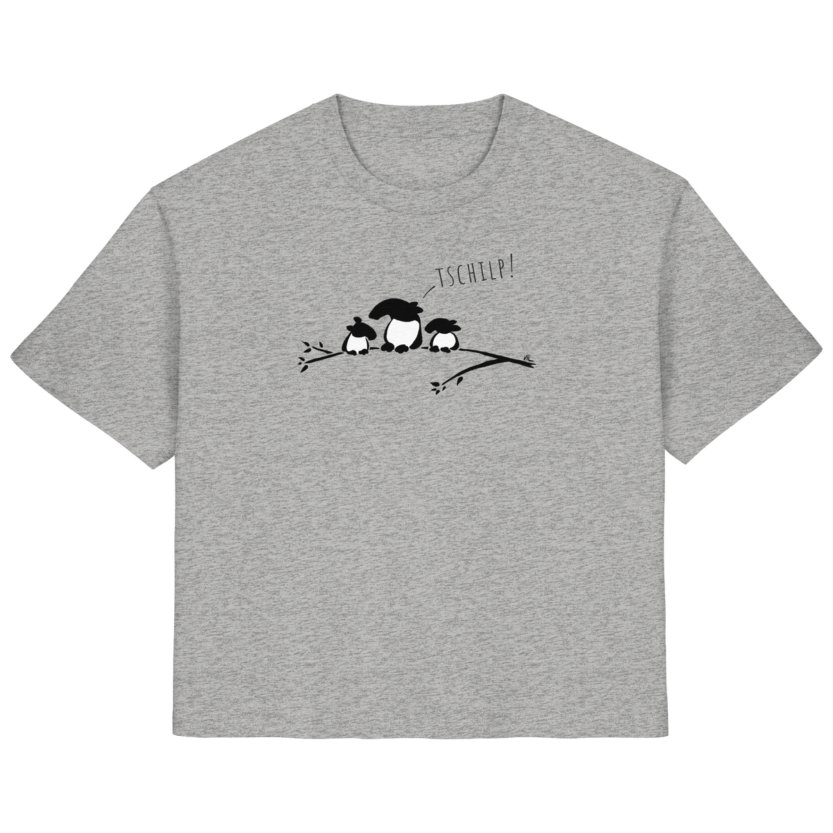 Drei kleine Tapir-Vögel - Ladies Organic Shirt