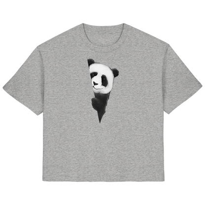 Panda Bär Illustration - Ladies Organic Shirt