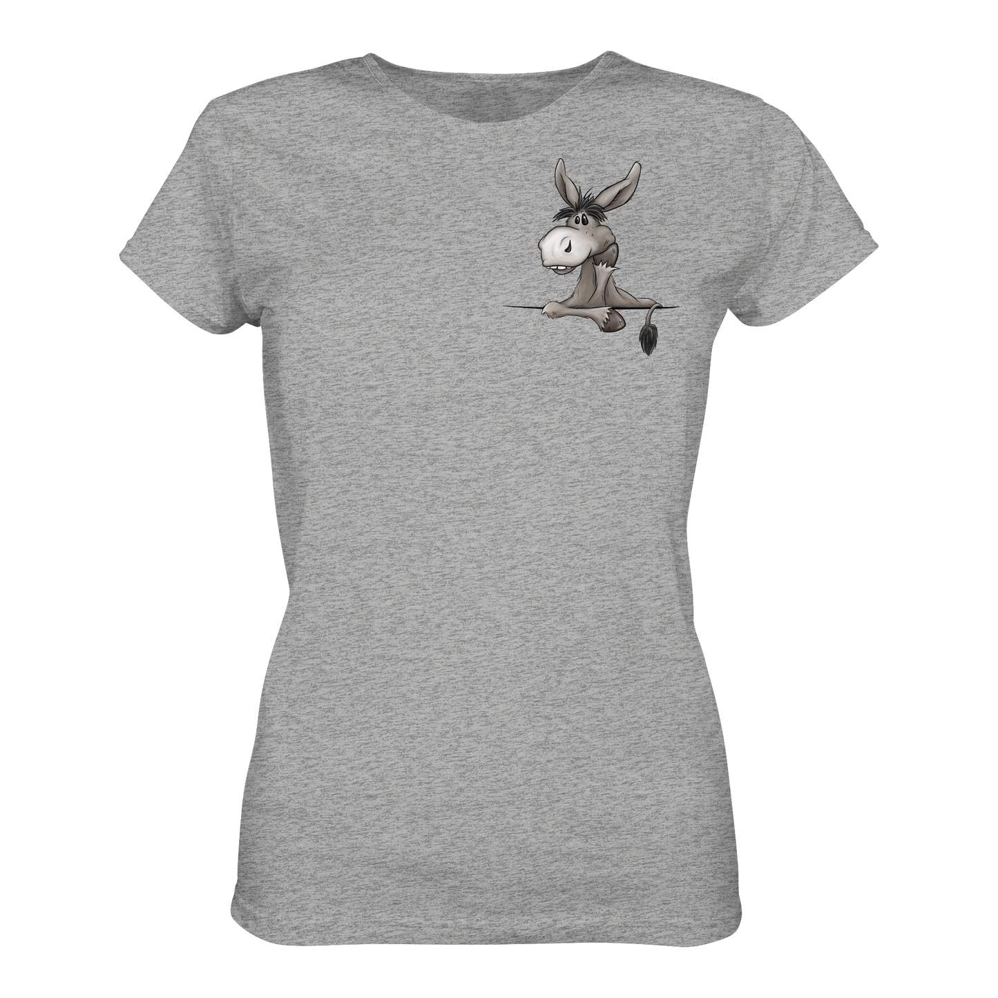 Lustiger lässiger Esel - Ladies Organic Shirt