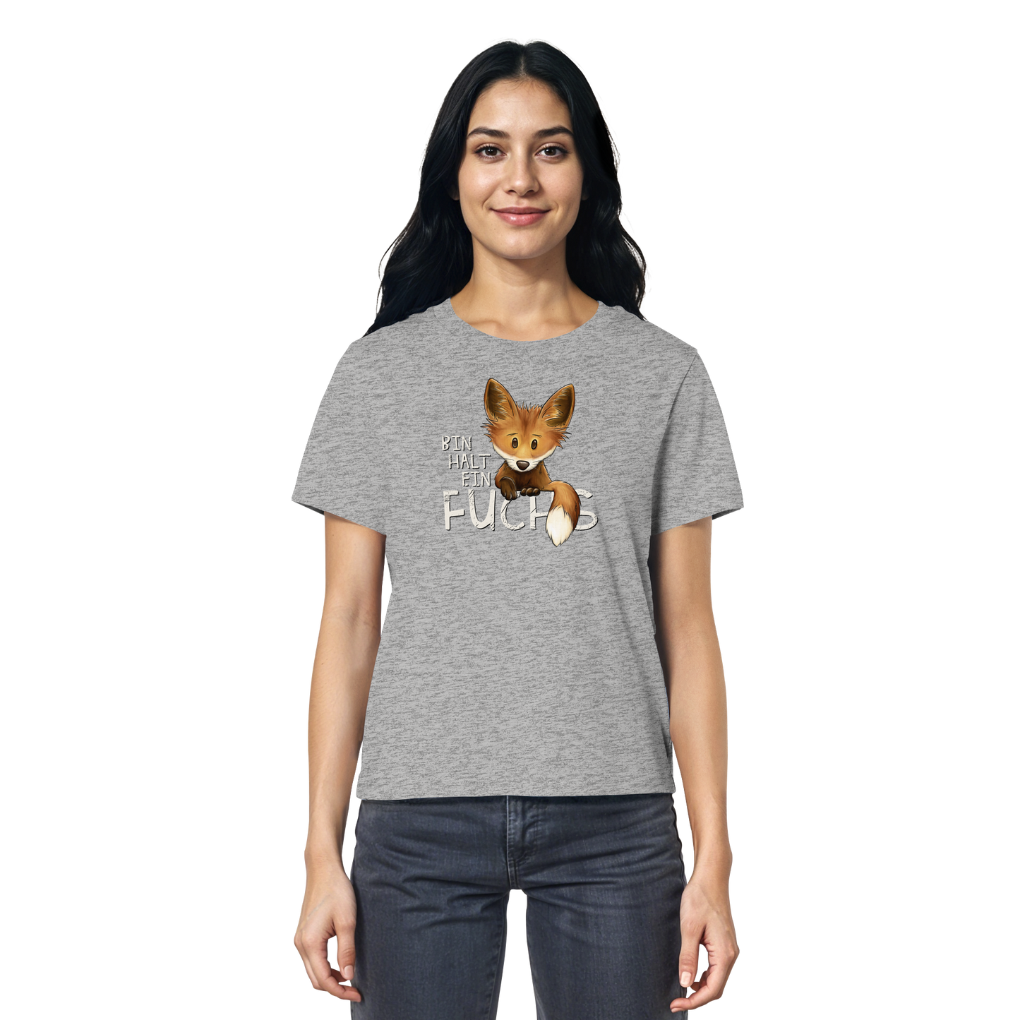 Bin halt ein Fuchs - Ladies Organic Shirt
