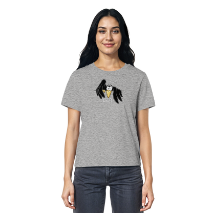 Joa Läuft Krähe gechillter Rabe - Ladies Organic Shirt