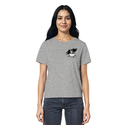 Der frühe Vogel kann mich mal | Kaffee Rabe - Ladies Organic Shirt