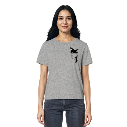 Orca In Deiner Tasche - Ladies Organic Shirt