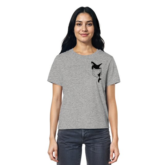 Orca In Deiner Tasche - Ladies Organic Shirt