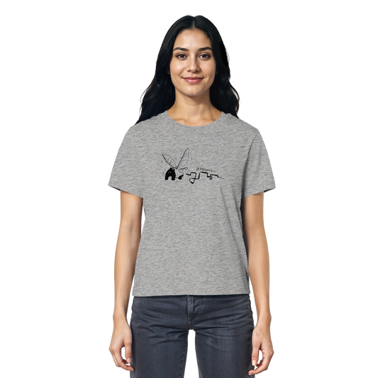 zauberhaft flatternde Tapir Fee - Ladies Organic Shirt
