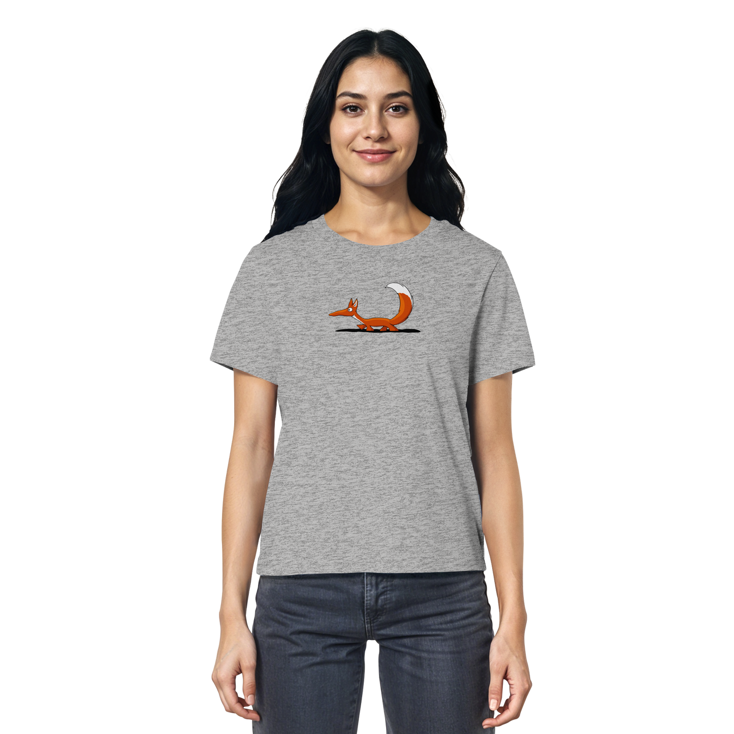 Lässiger cooler Fuchs | Mr. Fox, der Schleicher - Ladies Organic Shirt