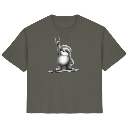 Rock On Party Faultier - Ladies Organic Shirt