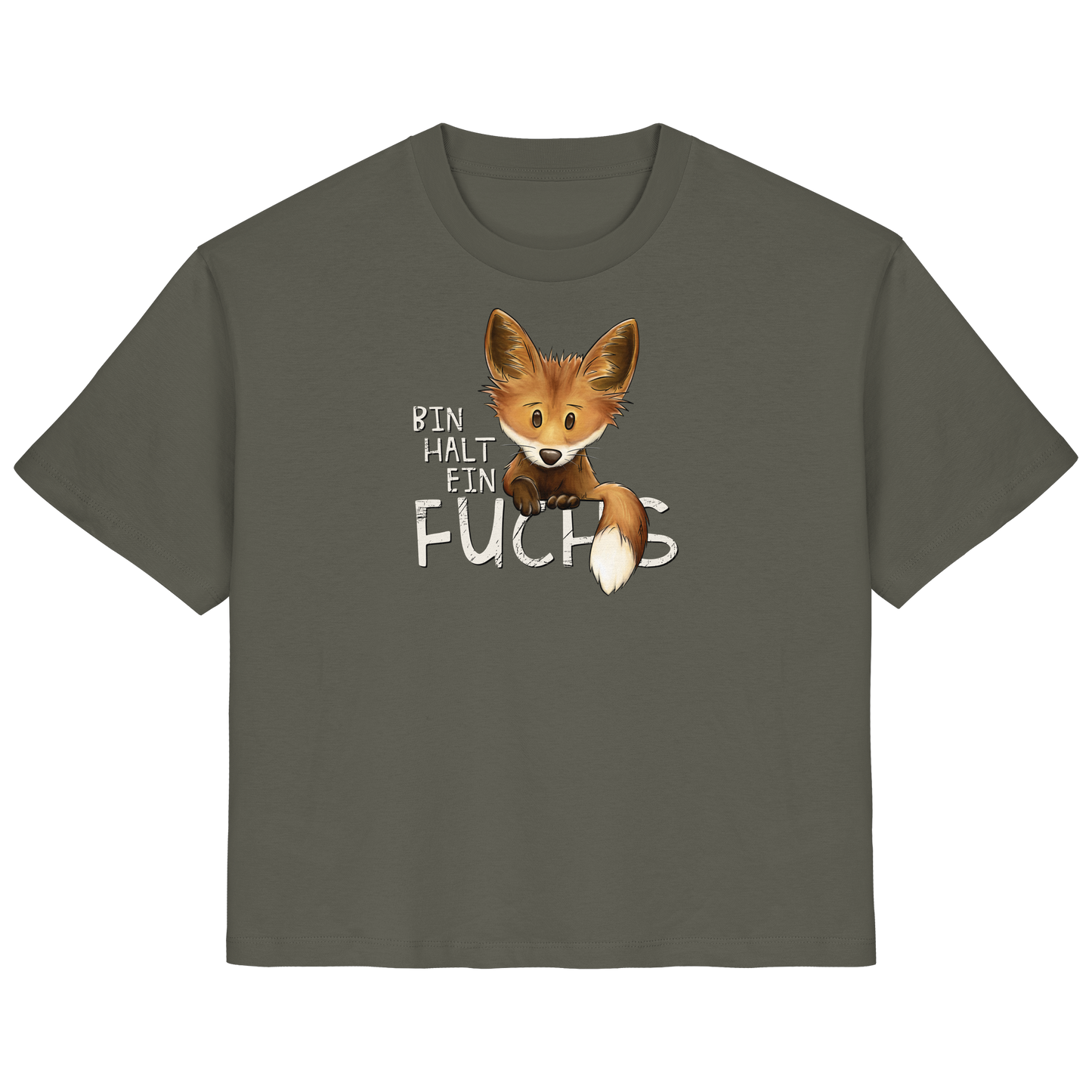Bin halt ein Fuchs - Ladies Organic Shirt