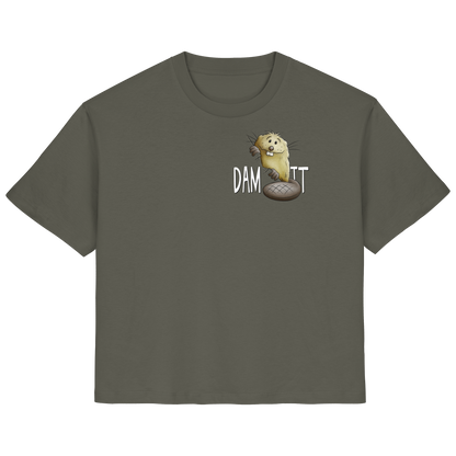 Dam It Verdammt Lustiger Biber - Ladies Organic Shirt