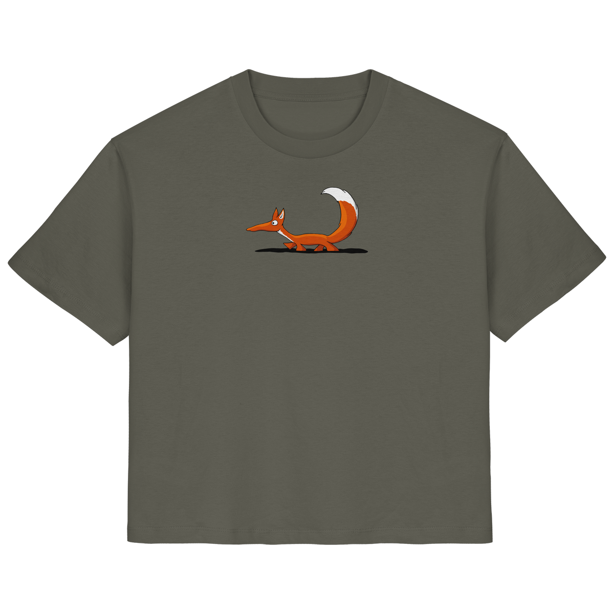 Lässiger cooler Fuchs | Mr. Fox, der Schleicher - Ladies Organic Shirt