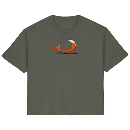 Lässiger cooler Fuchs | Mr. Fox, der Schleicher - Ladies Organic Shirt