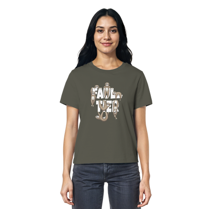 Viele gechillte Faultiere - Ladies Organic Shirt
