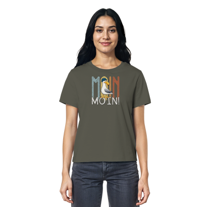 Moin Moin norddeutsche Möwe - Ladies Organic Shirt