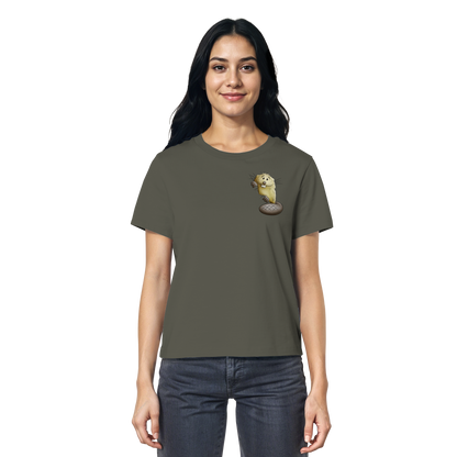 Lustiger frecher Biber - Ladies Organic Shirt