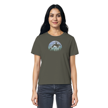 Retro Tiefsee Schwertwal Orca - Ladies Organic Shirt
