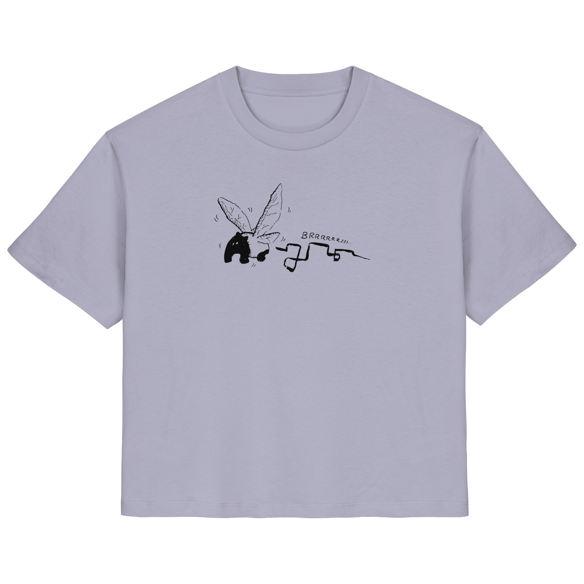 zauberhaft flatternde Tapir Fee - Ladies Organic Shirt