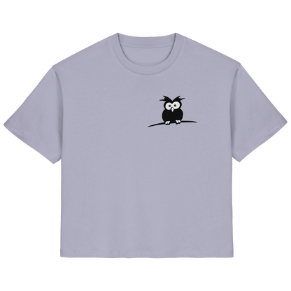 Kleine struppige Eule - Ladies Organic Shirt