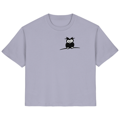 Kleine struppige Eule - Ladies Organic Shirt