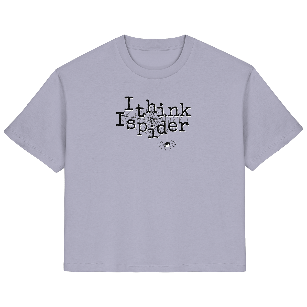 I think I spider - Spinne - Ladies Organic Shirt