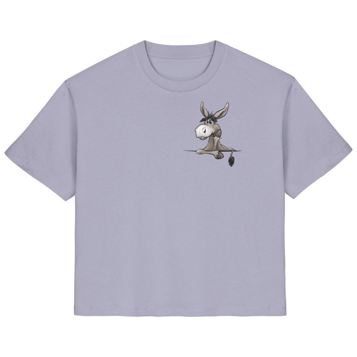 Lustiger lässiger Esel - Ladies Organic Shirt