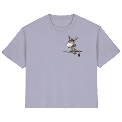 Lustiger lässiger Esel - Ladies Organic Shirt