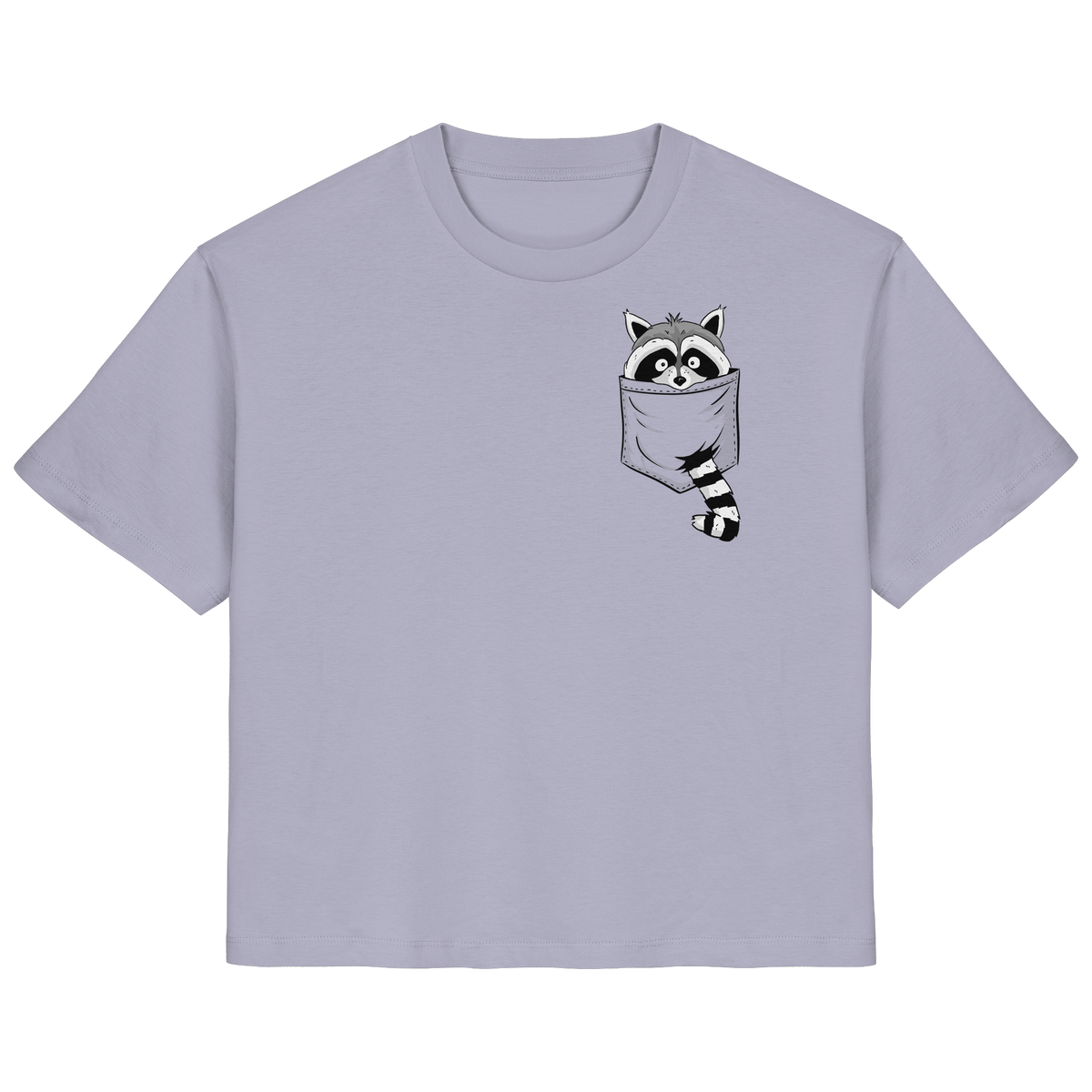 Waschbär in Deiner Tasche - Ladies Organic Shirt