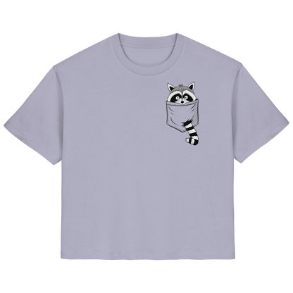 Waschbär in Deiner Tasche - Ladies Organic Shirt