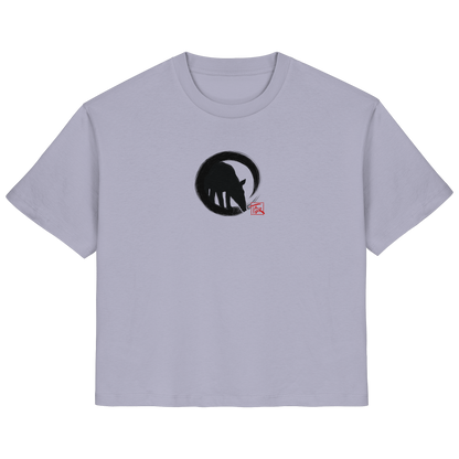 Zen Tapir im japanischen Enso Kreis - Ladies Organic Shirt