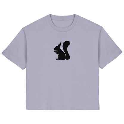 Eichhörnchen Silhouette - Ladies Organic Shirt