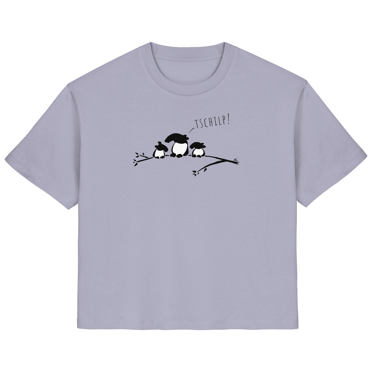 Drei kleine Tapir-Vögel - Ladies Organic Shirt