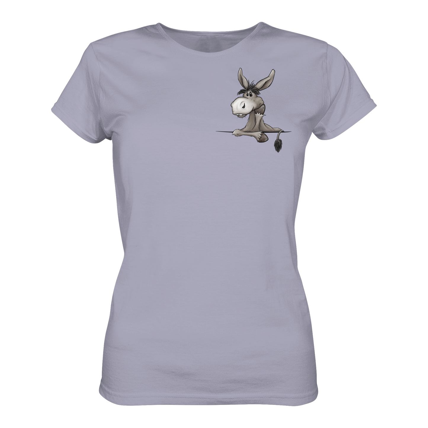 Lustiger lässiger Esel - Ladies Organic Shirt