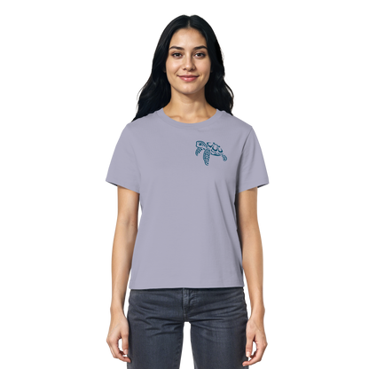 Lässig lustige Wasserschildkröte - Ladies Organic Shirt