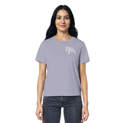 schwimmende Meeres-Schildkröte - Ladies Organic Shirt