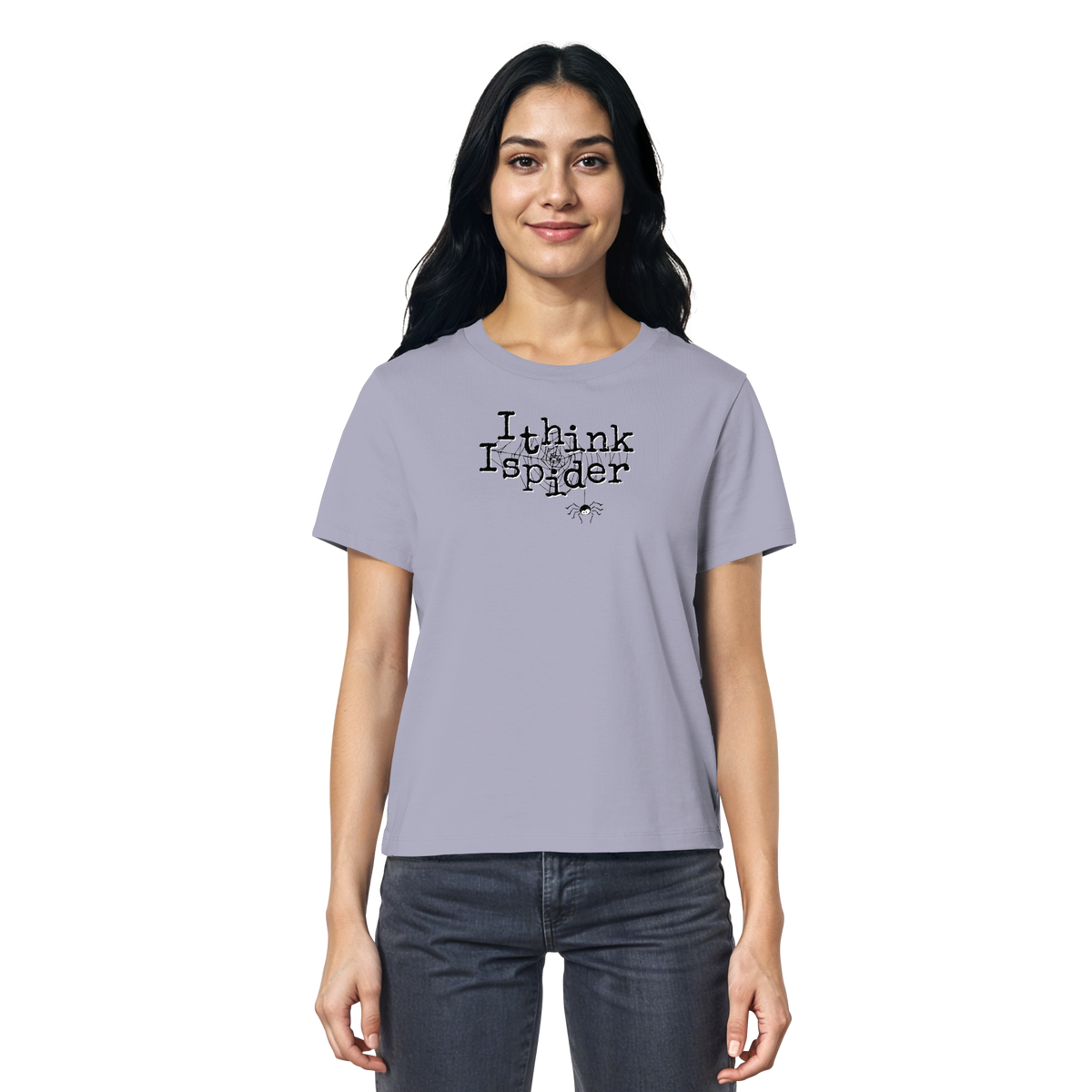 I think I spider - Spinne - Ladies Organic Shirt