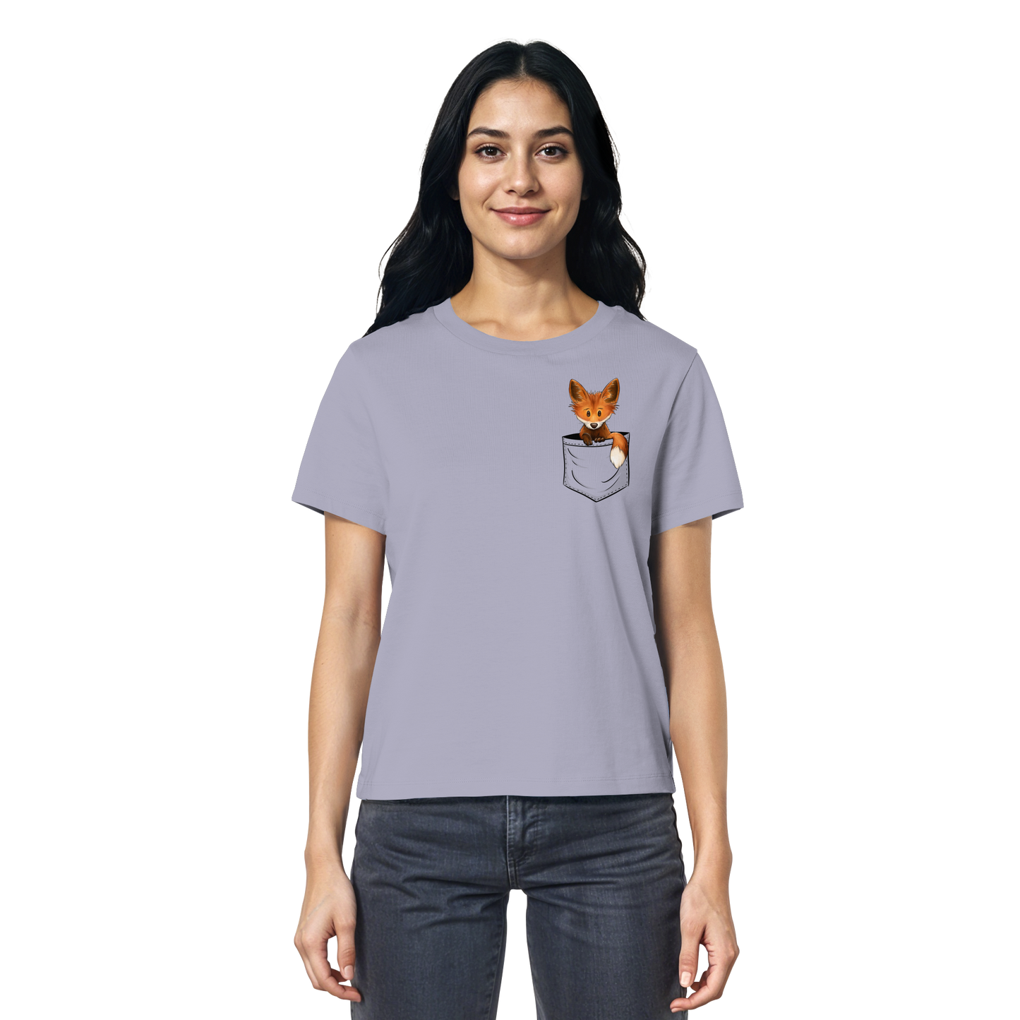 Funky Fuchs in der Tasche - Ladies Organic Shirt