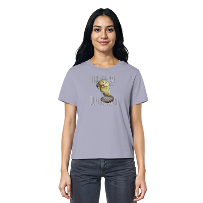Einfach mal Durchbeissen Biber - Ladies Organic Shirt