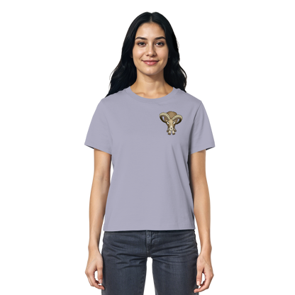 Bockiges Mufflon Widder Schafbock - Ladies Organic Shirt