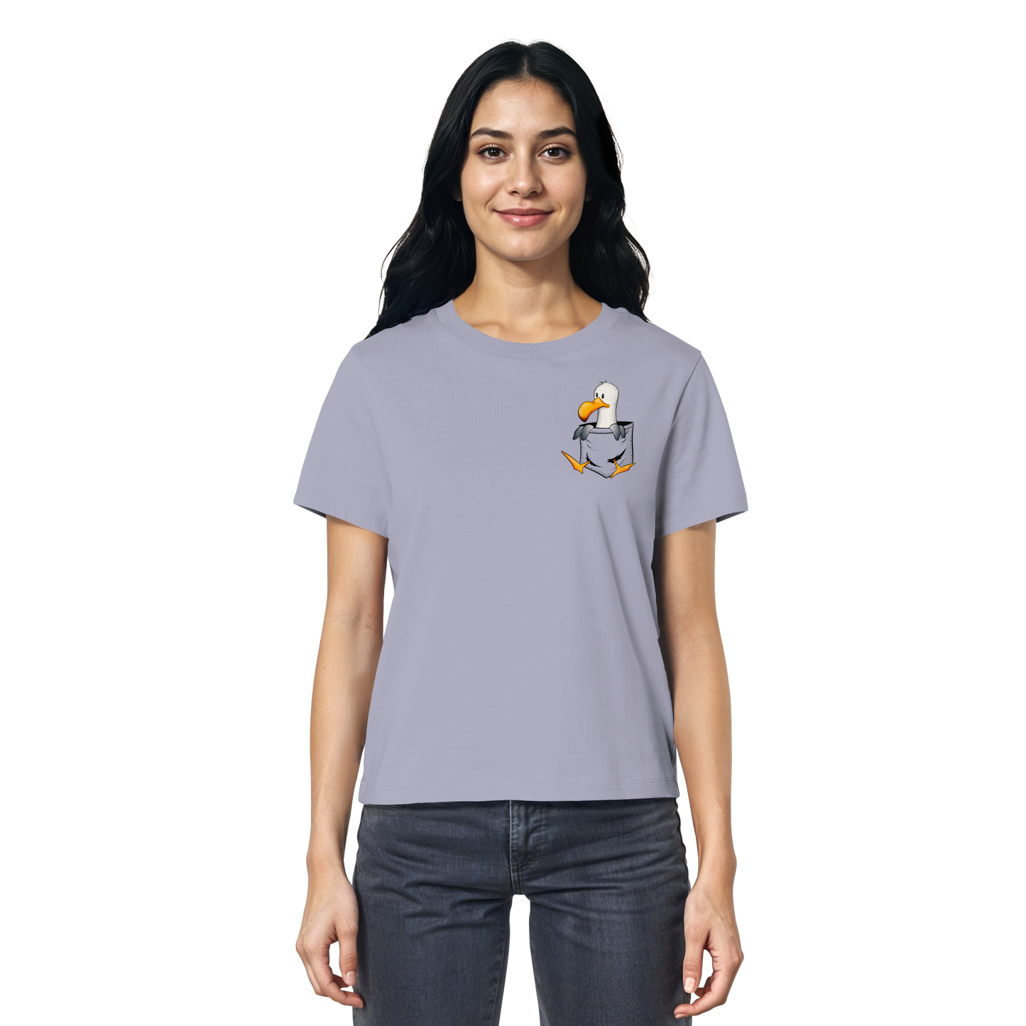 Kleine Möwe In Deiner Tasche - Ladies Organic Shirt