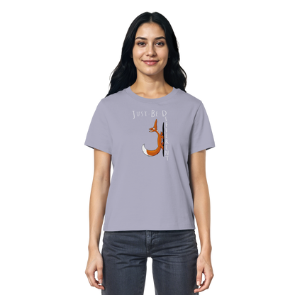 Just Be Different | Sei Anders, kleiner Fuchs - Ladies Organic Shirt