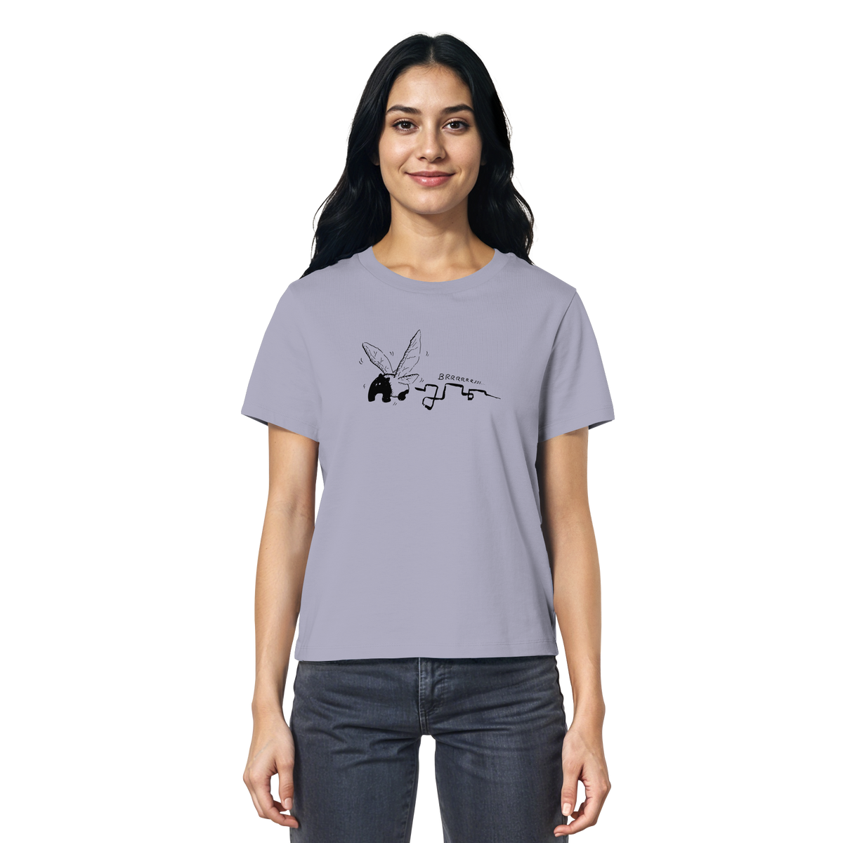 zauberhaft flatternde Tapir Fee - Ladies Organic Shirt