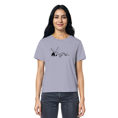 zauberhaft flatternde Tapir Fee - Ladies Organic Shirt