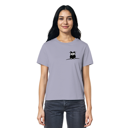 Kleine struppige Eule - Ladies Organic Shirt