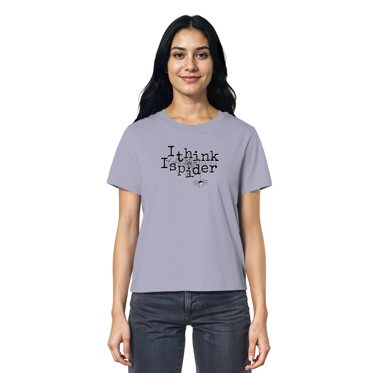 I think I spider - Spinne - Ladies Organic Shirt