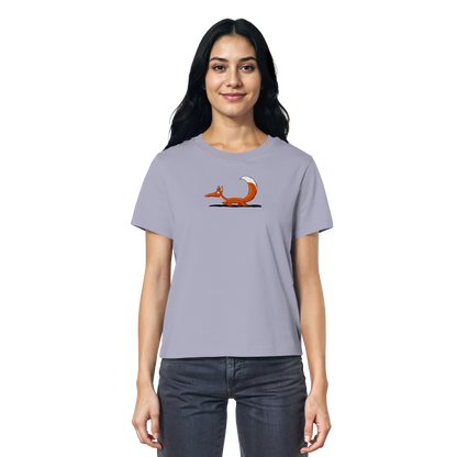 Lässiger cooler Fuchs | Mr. Fox, der Schleicher - Ladies Organic Shirt