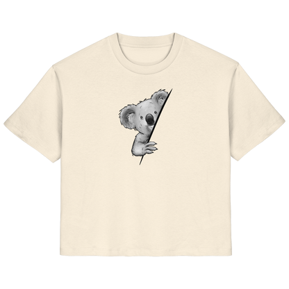 Koala Bär Illustration - Ladies Organic Shirt