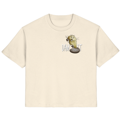 Dam It Verdammt Lustiger Biber - Ladies Organic Shirt
